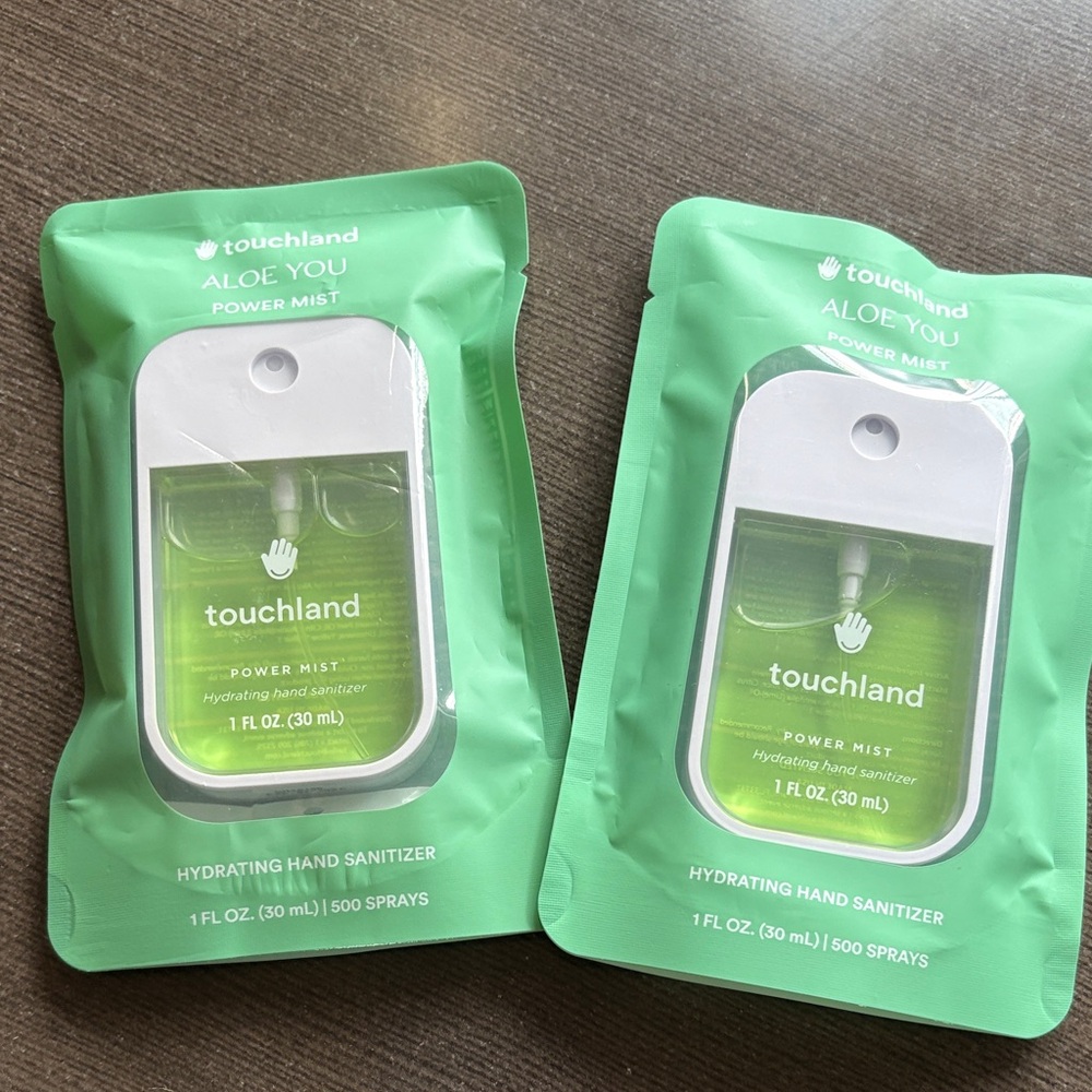 Touchland Aloe You Power Mist Hydrating Hand Sanitizer - Green